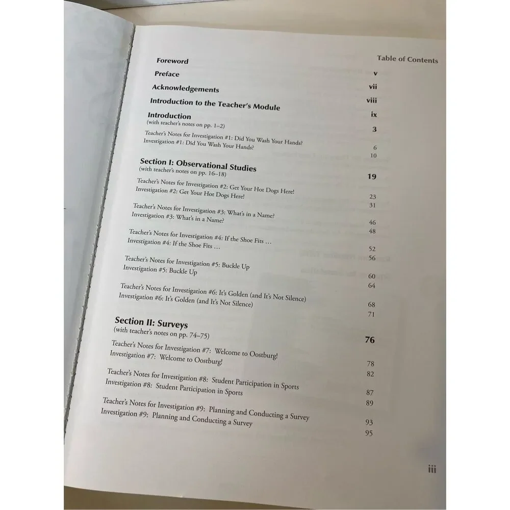 Making Sense of Statistical Studies 2 Book- Student’s and Teacher’s Modules  Rox